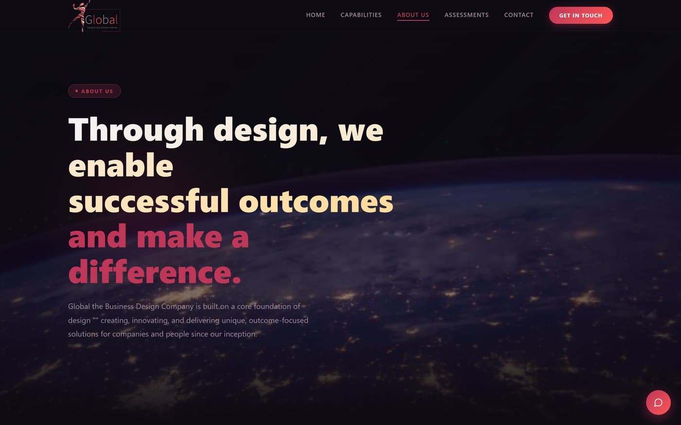 Global Management Consultants website about page