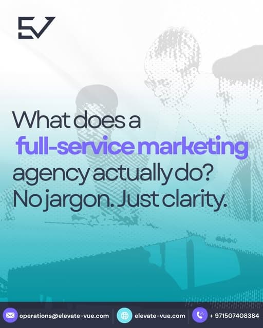 Elevate Vue social post